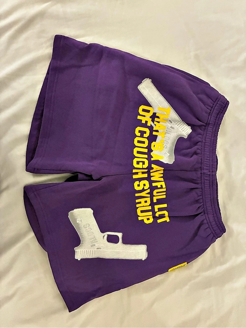 That's an Awful Lot of Cough Syrup Gun shorts